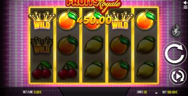 Fruits Royale: Winnings