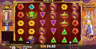Gates of Olympus Super Scatter: Free spins