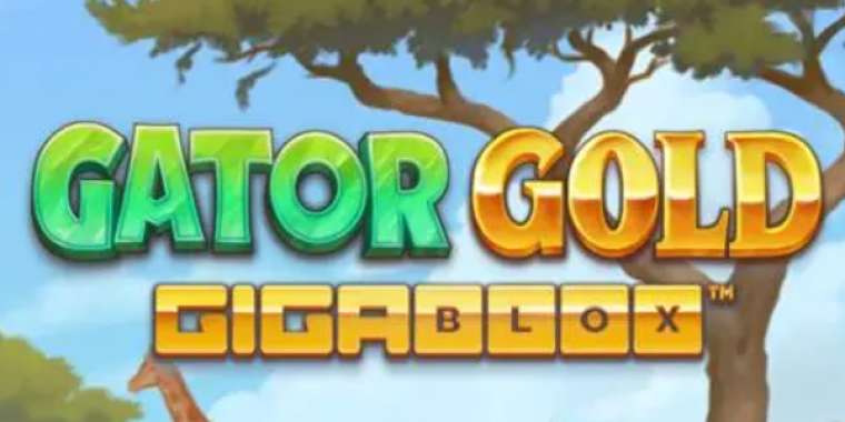 Play Gator Gold Gigablox pokie NZ