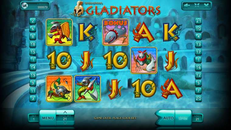 Play Gladiators pokie NZ