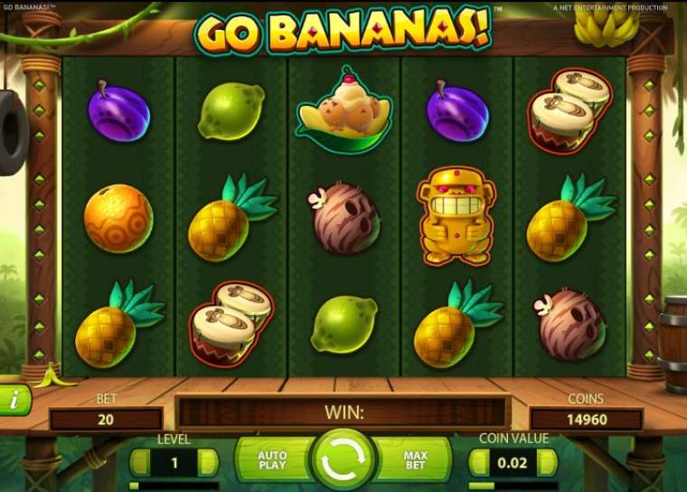Play Go Bananas! pokie NZ