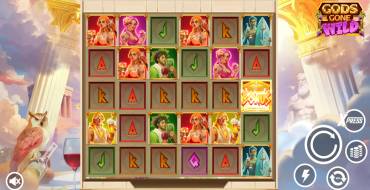 Gods Gone Wild: Slot machine