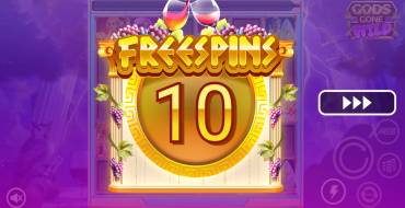 Gods Gone Wild: Free spins and/or respins