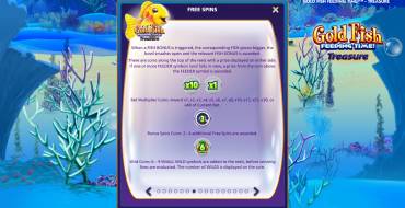 Gold Fish Feeding Time Treasure: Unique features