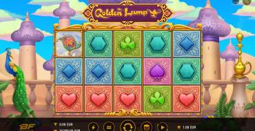 Golden Lamp: Slot machine