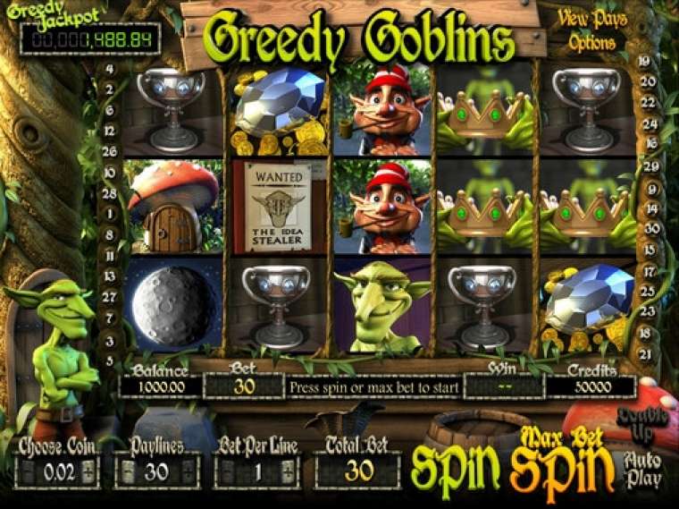 Play Greedy Goblins pokie NZ