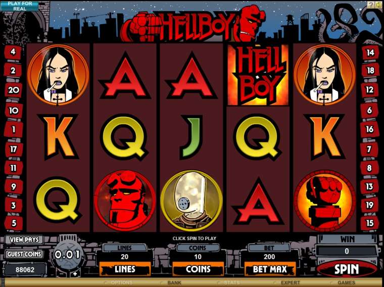 Play Hellboy pokie NZ