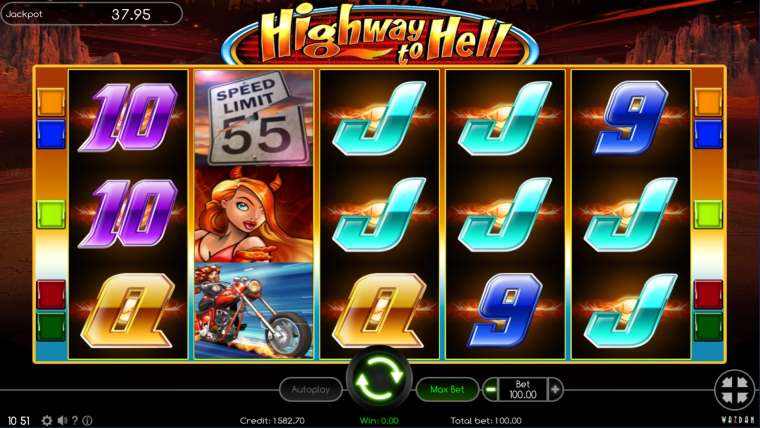 Play Highway to Hell pokie NZ