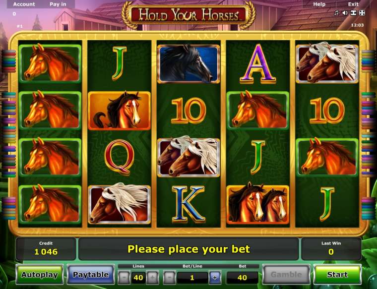 Play Hold Your Horses pokie NZ