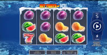Hot Fruits on Ice: Slot machine