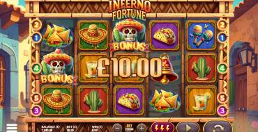 Inferno Fortune: Winnings