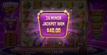 Jackpot Blaze: Unique features
