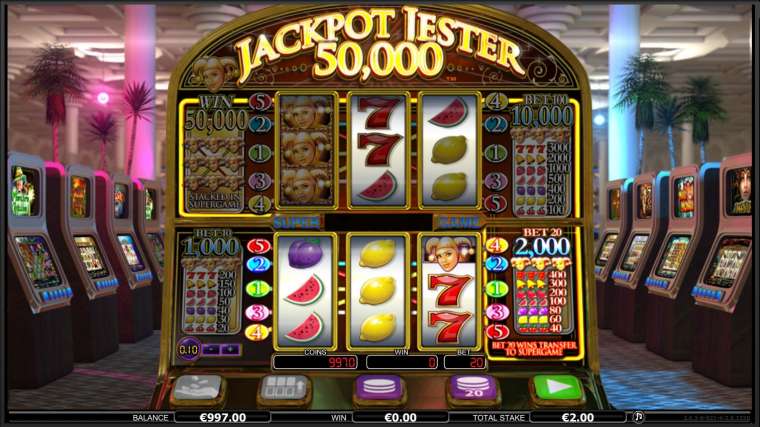 Play Jackpot Jester 50,000 pokie NZ