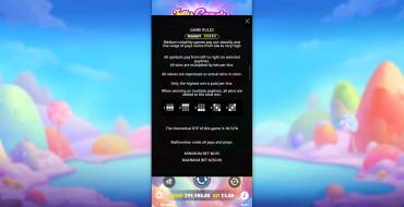 Jelly Candy: Payout table