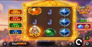 Jewels of Jupiter Hold and Win: Slot machine