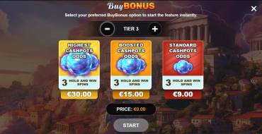Jewels of Jupiter Hold and Win: Unique features