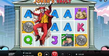 Joker’s Vault: Unique features