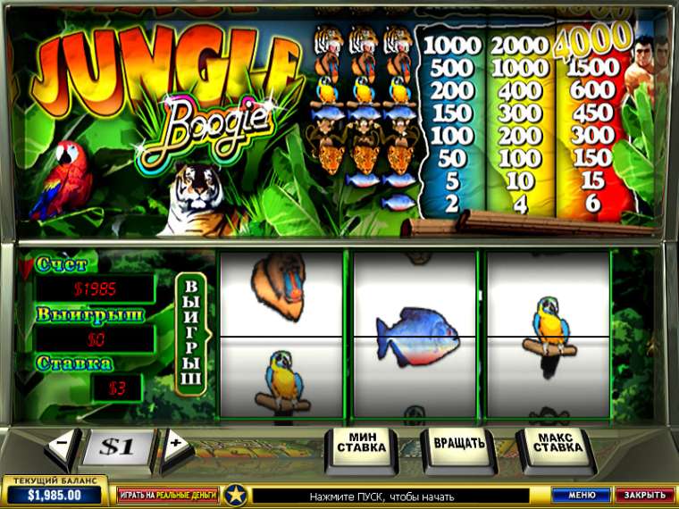 Play Jungle Boogie pokie NZ