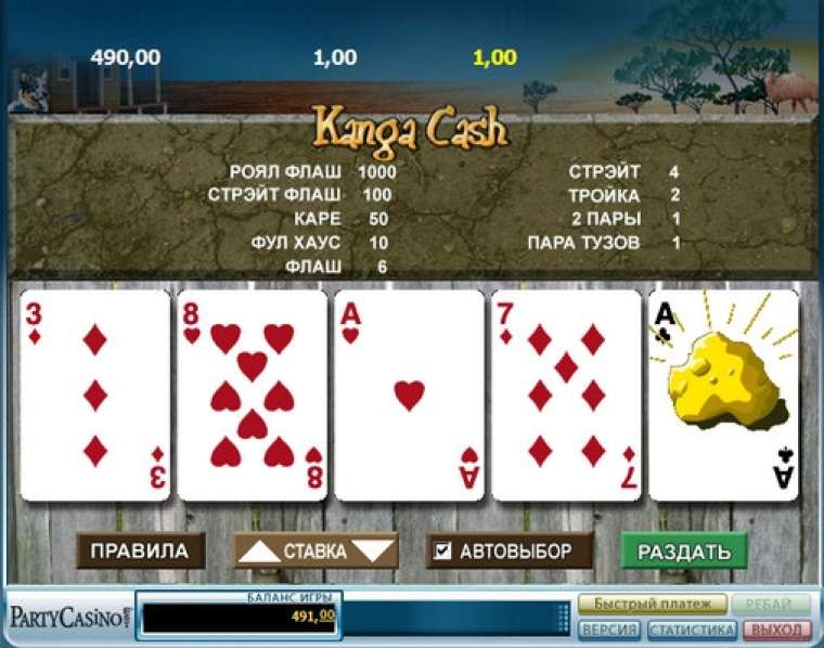Play Kanga Cash pokie NZ