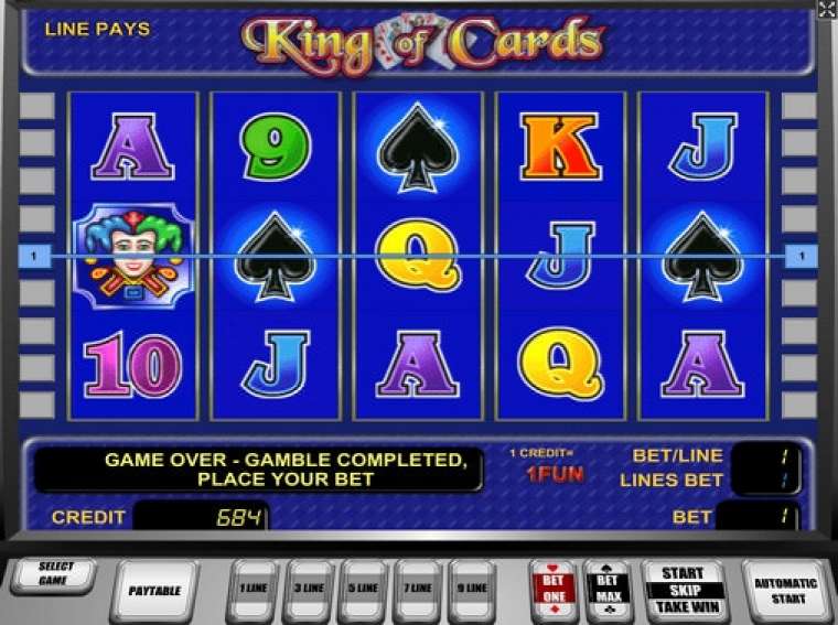 Play King of Cards pokie NZ