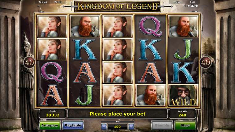 Play Kingdom of Legend pokie NZ