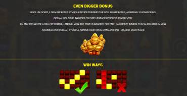 Kong 3 Even Bigger Bonus: Free spins and/or respins