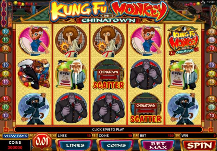 Play Kung Fu Monkey pokie NZ