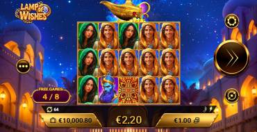 Lamp of Wishes: Free spins