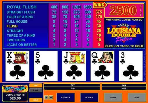 Louisiana Double online