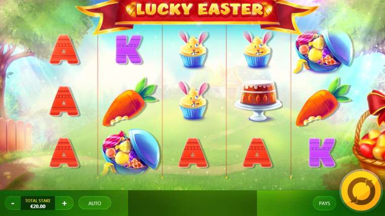 Play Lucky Easter pokie NZ