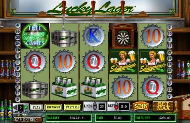 Play Lucky Lager pokie NZ