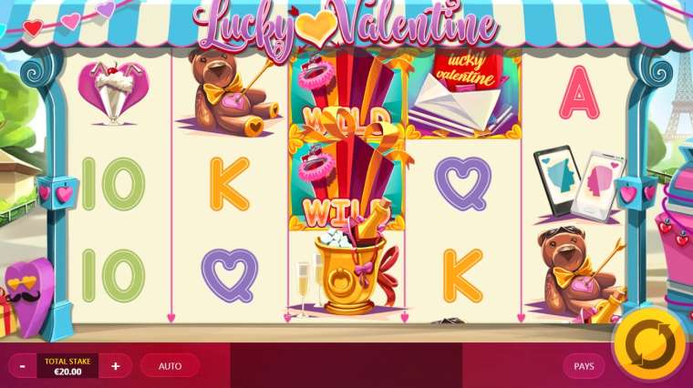Play Lucky Valentine pokie NZ