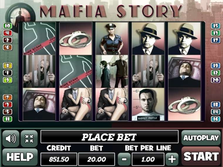 Play Mafia Story pokie NZ