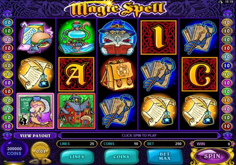 Play Magic Spell pokie NZ