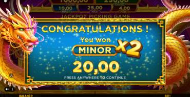 Magic Treasures Dragon: Winnings