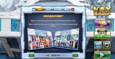 Max Megaways 3: Unique features