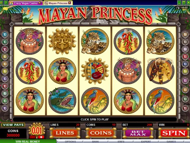 Play Mayan Princess pokie NZ