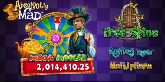 Mega Moolah Absolootly Mad by Microgaming NZ