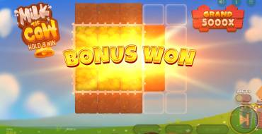 Milk the Cow Hold & Win: Free spins and/or respins