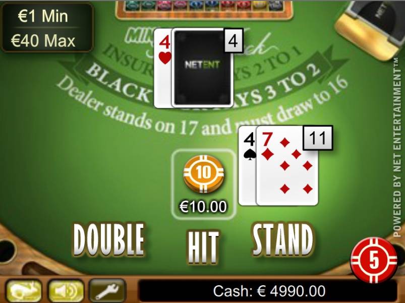Mini Blackjack online