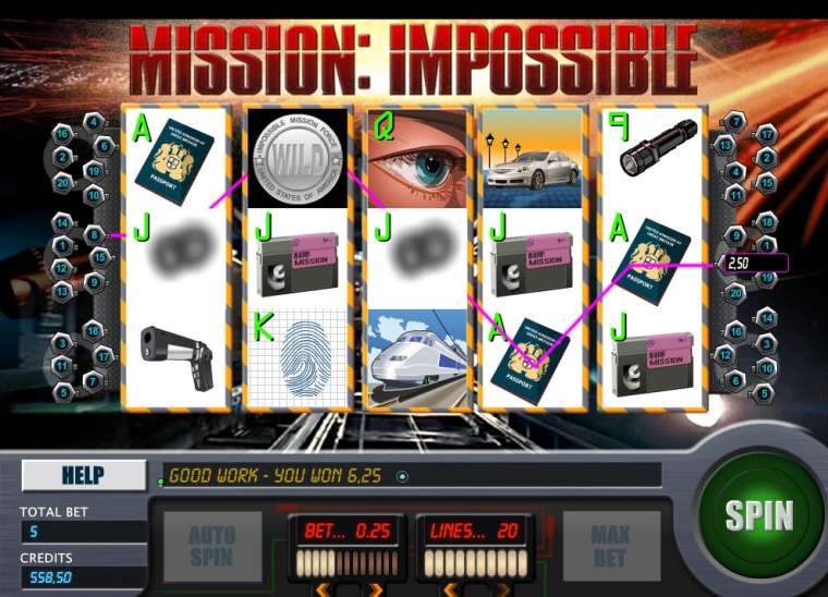 Play Mission Impossible pokie NZ