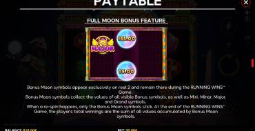 Moon of Ra: Bonus games
