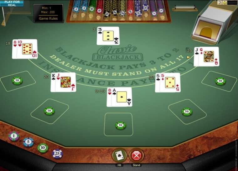 Play Multihand Classic Blackjack Gold