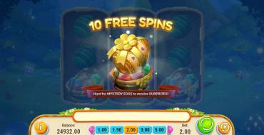 Mystery Egg Surprise: Free spins