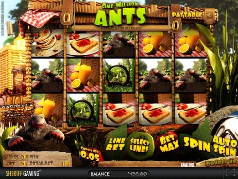 Play One Million Ants pokie NZ