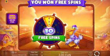 Penny Pelican: Free spins and/or respins