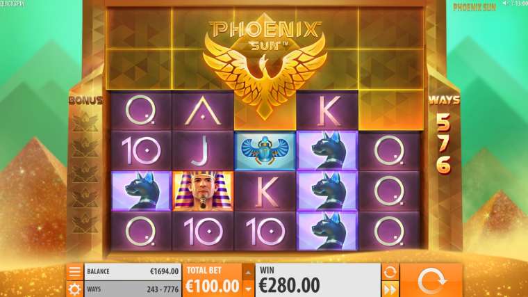 Play Phoenix Sun pokie NZ