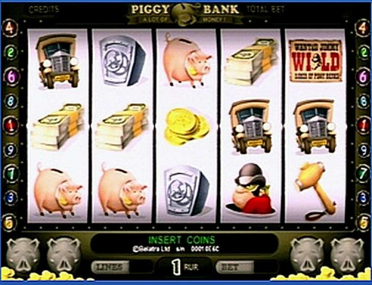 игровой автомат свиньи piggy bank