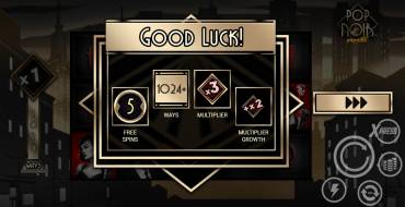 PopNoir: Free spins and/or respins