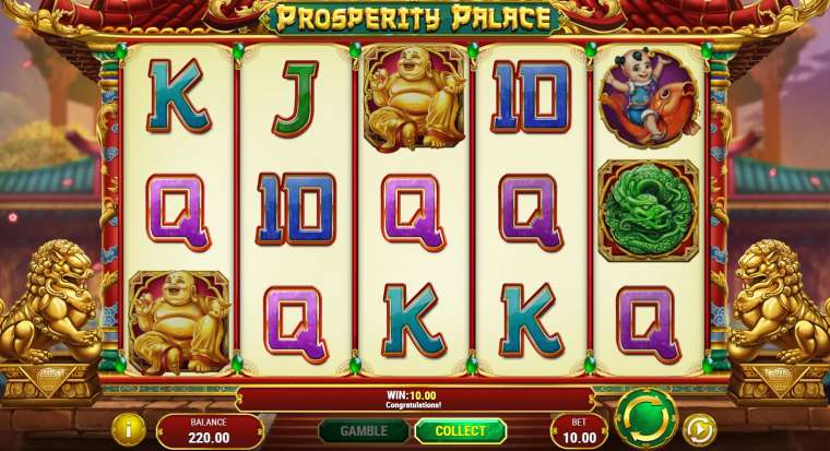 Play Prosperity Palace pokie NZ